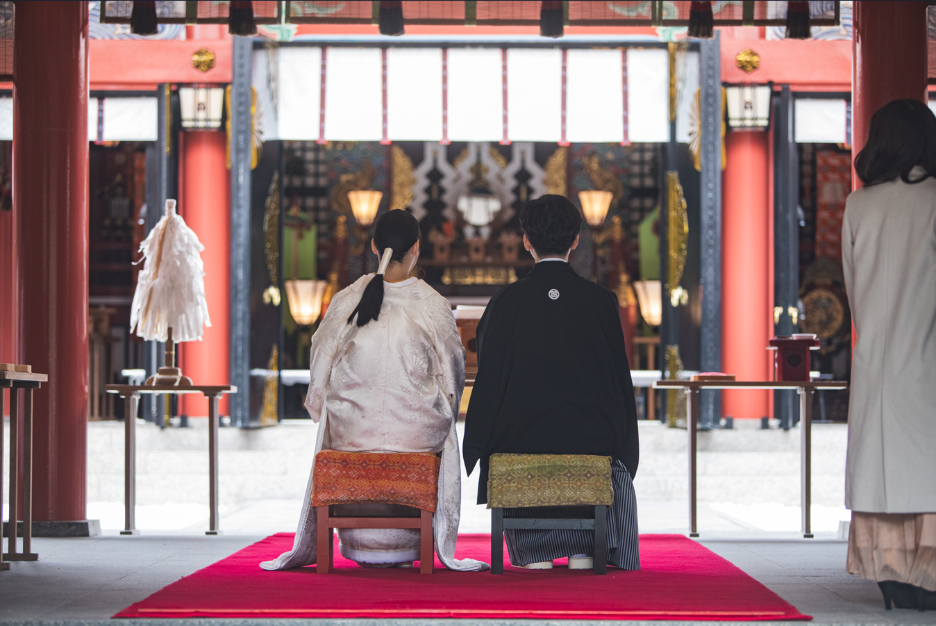 伝統的な奥ゆかしさのある結婚式「神前式」